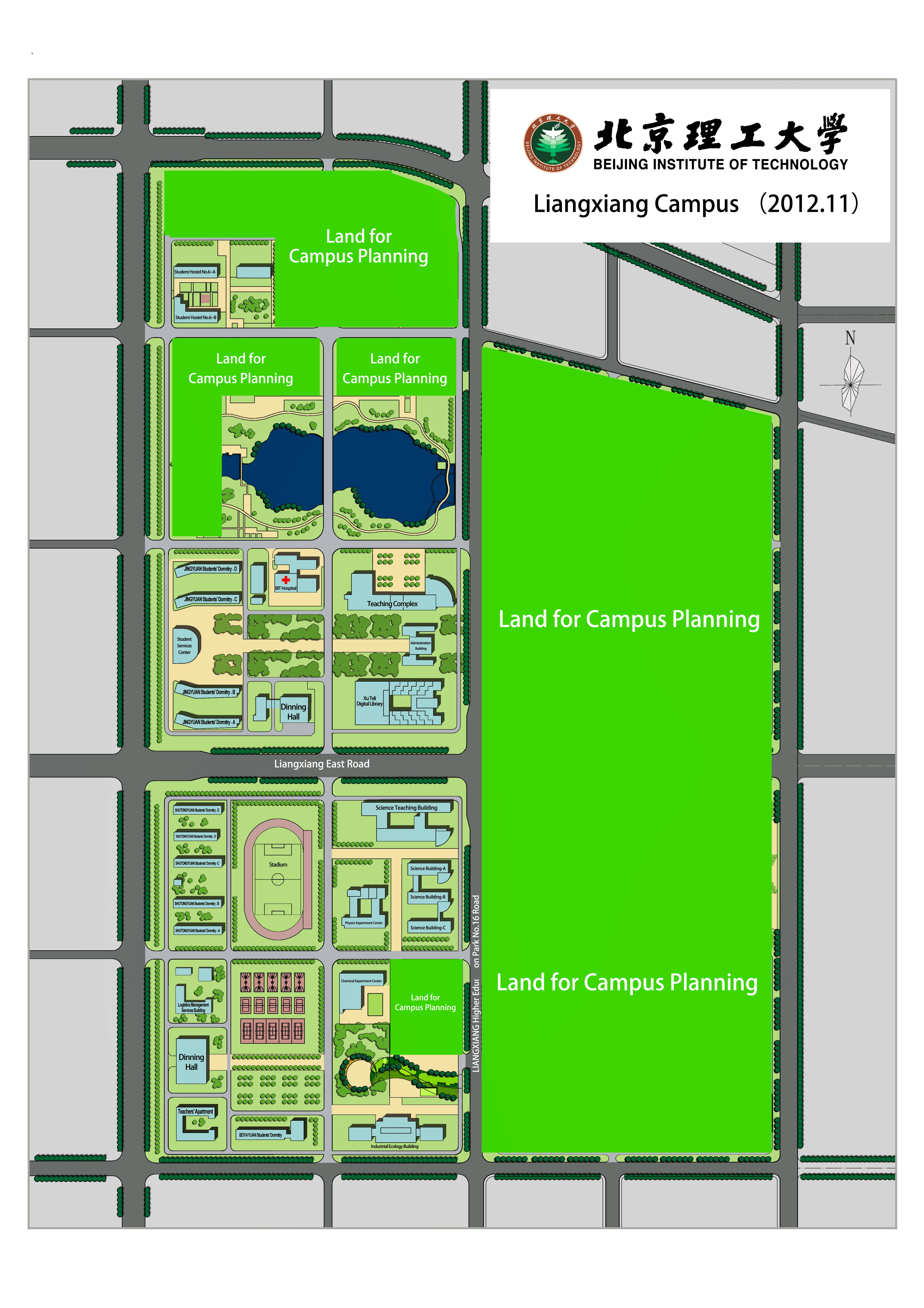 Campus Beijing Institute of Technology Ichnography 2