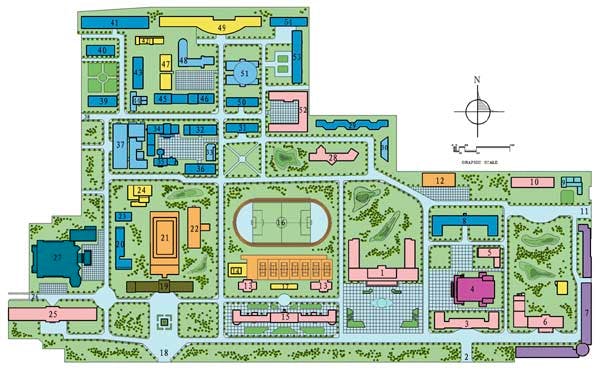 Liaoning University Campus Map