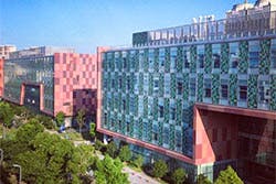 The science buildings at Xian-Jiaotong Liverpool University
