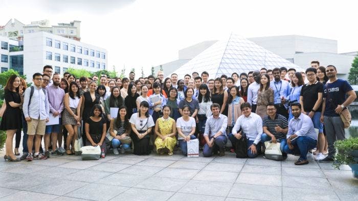 Participants in the CEIBS Pre-MBA Summer Boot Camp Program