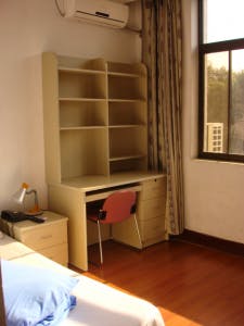 Bedroom at International Student Apartment Building 1